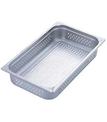 Amazon｜北陸アルミニウム マイスターアルミ穴明ホテルパン2/3サイズ